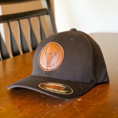 Ball Caps - leather patch