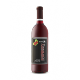 Raspberry Wine - Semi Dry (750 ml)