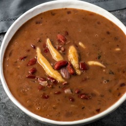 Caribbean Red Kidney Bean Soup