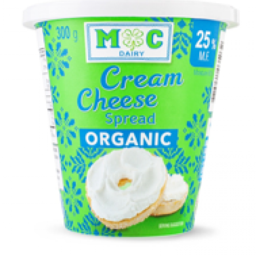 Cream Cheese - MC Dairy - Organic - 6 x 300 g