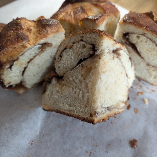 Cinnamon Sugar Swirl Sourdough Bread