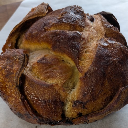 Cinnamon Sugar Swirl Sourdough Bread