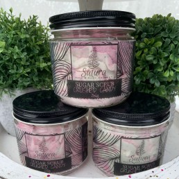 Sugar Scrub - Crushed Candy -  Satura - 250 g