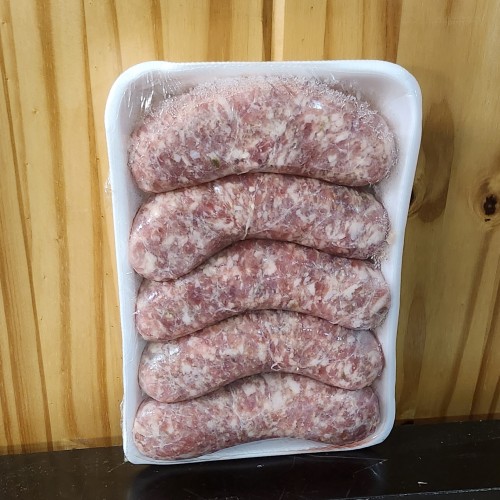 Pork - Sausage - Reiche's - Swiss Cheese -per lb