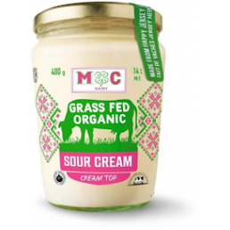 Sour Cream - MC Dairy - Organic - 400 g