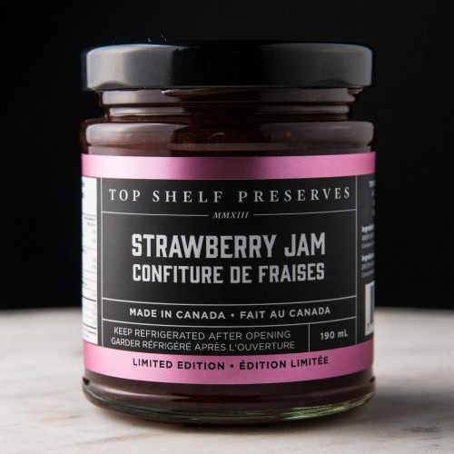 Jam - Strawberry Jam - Top Shelf Preserves 190 ml