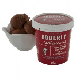 Ice Cream - Goat's Milk - Udderly Ridiculous - Red Wine & Chocolate
